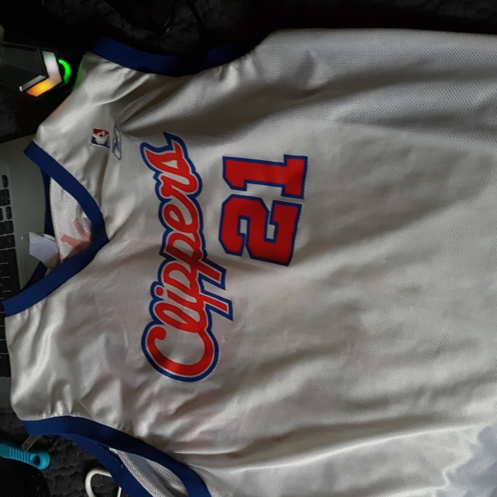 Vintage Reebok Clippers jersey